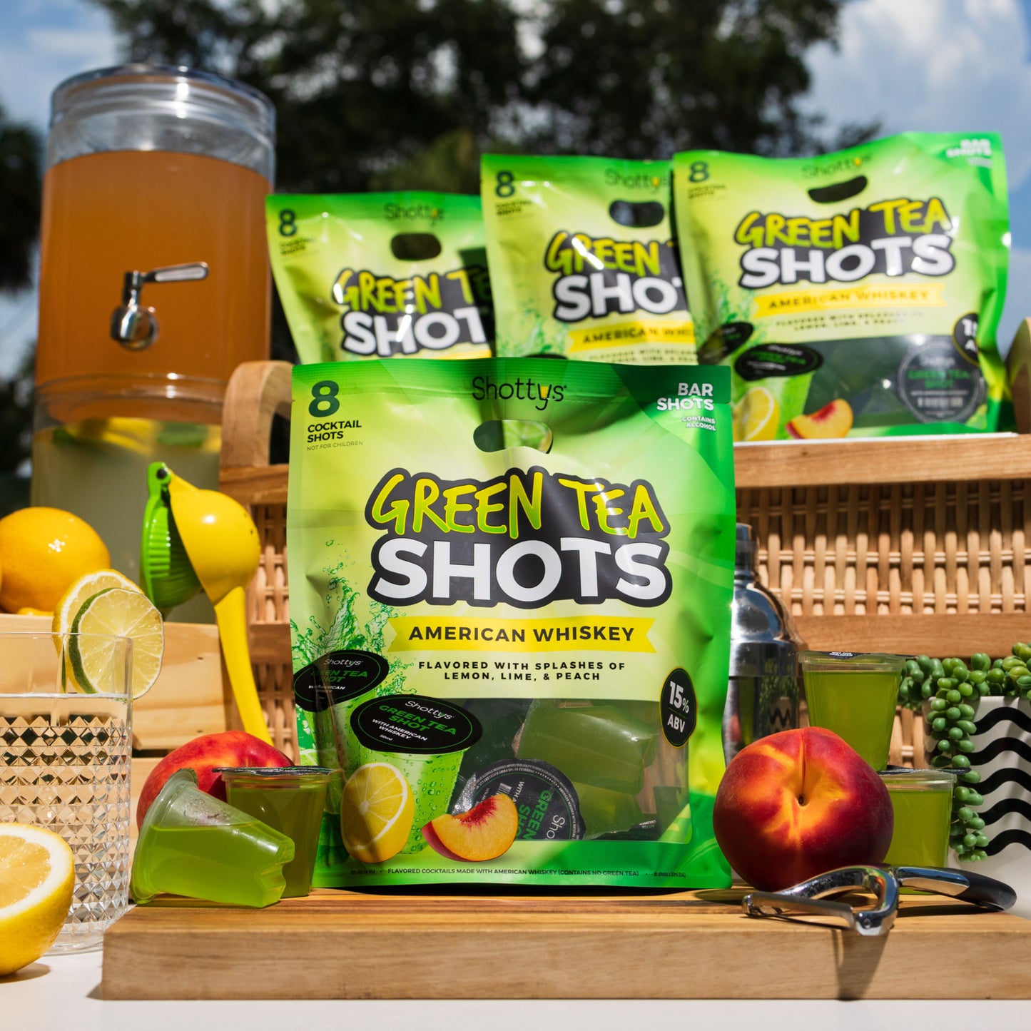 Green Tea Cocktail Shots (8 shots)