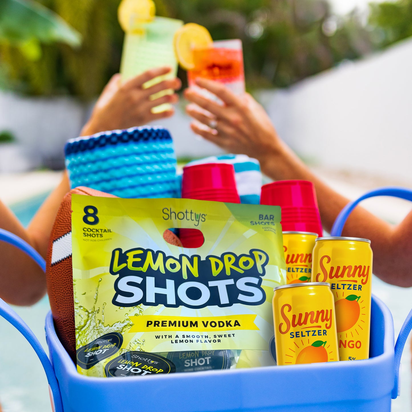 Lemon Drop Vodka Shots (8 shots)