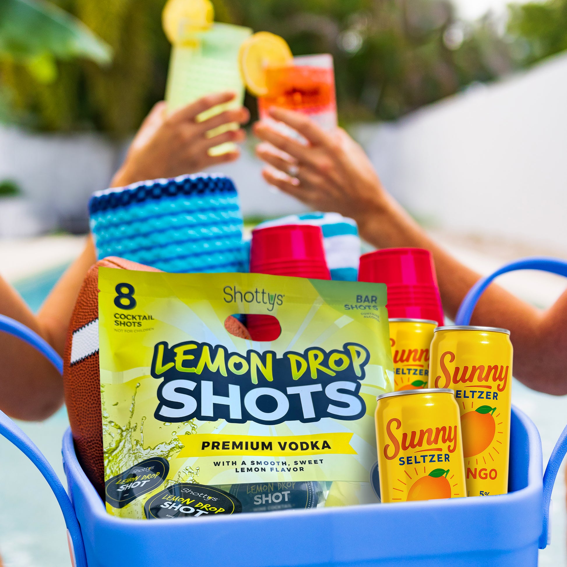 Lemon Drop Vodka Shots (8 shots) - Shottys