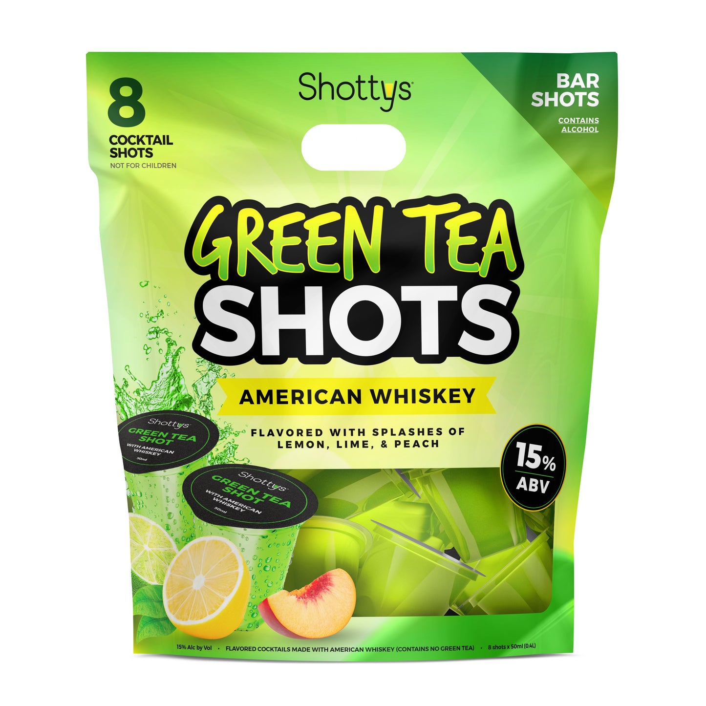 Green Tea Cocktail Shots (8 shots)