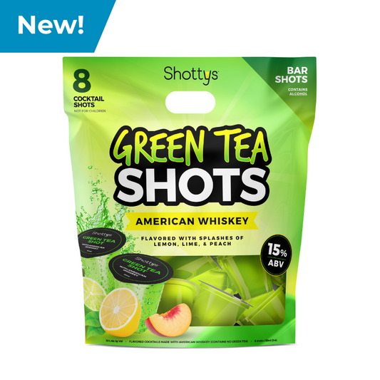 Green Tea Cocktail Shots (8 shots) - Shottys