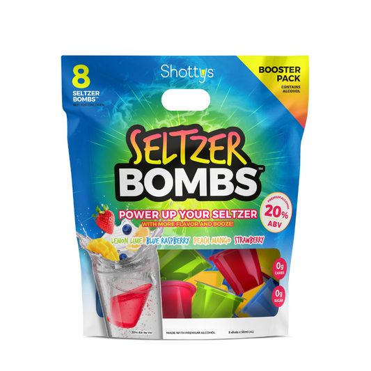 Seltzer Bombs Shots (8 shots) - Shottys