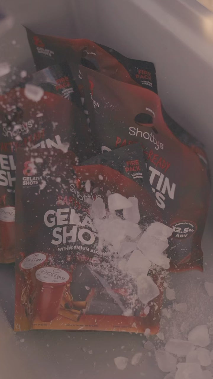 Hot Cinnamon Gelatin Shots (8 shots) – Shottys